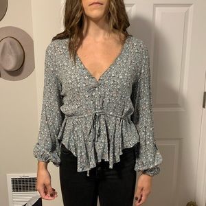 Vici Flower Blouse